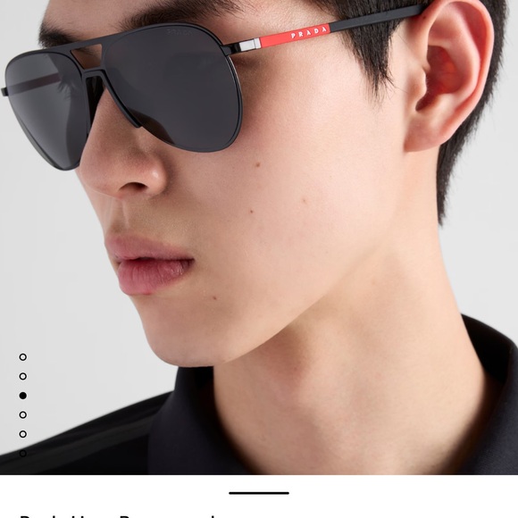 Prada Black Eyewear Frame
